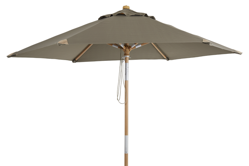 Brafab  Trieste parasoll Natur/taupe 250 cm