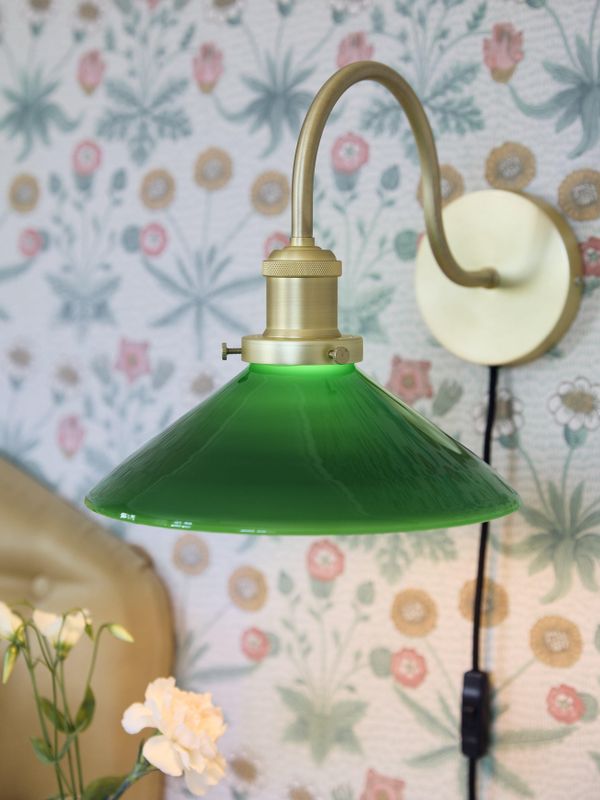 PR Home Axel Vägglampa Grön 25 cm
