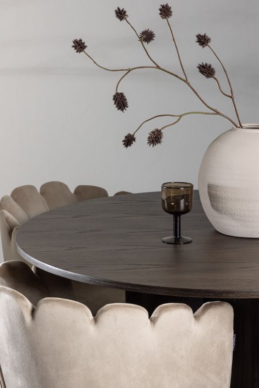 Venture Home Matgrupp Olivia med 4st matstolar Limhamn