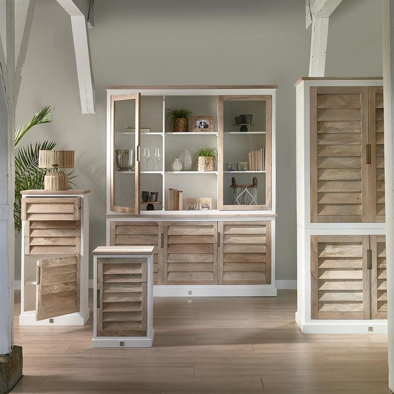 Riviera Maison Pacifica sängbord brun