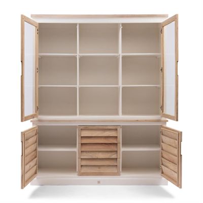 Riviera Maison Pacifica bufféskåp 180x45x220 cm brun