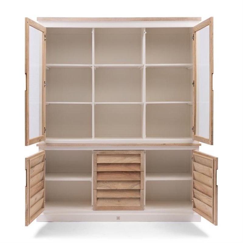 Riviera Maison Pacifica bufféskåp 180x45x220 cm brun