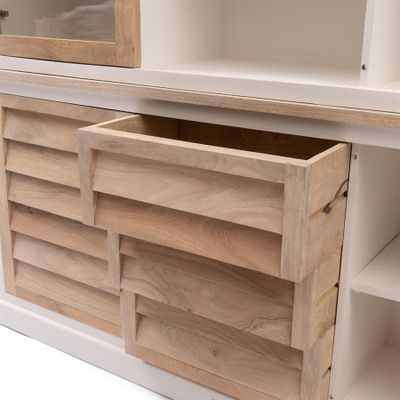 Riviera Maison Pacifica bufféskåp 180x45x220 cm brun