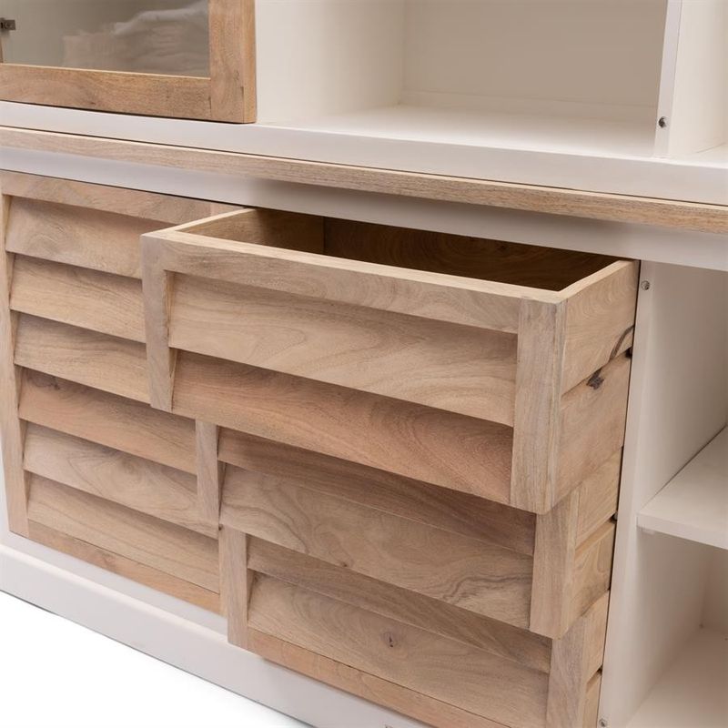 Riviera Maison Pacifica bufféskåp 180x45x220 cm brun