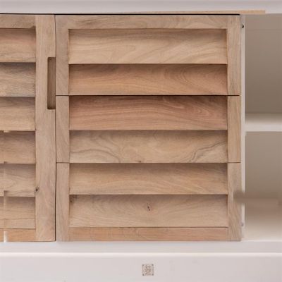 Riviera Maison Pacifica bufféskåp 180x45x220 cm brun