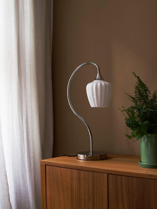 PR Home Amalfi Bordslampa Opal 50 cm