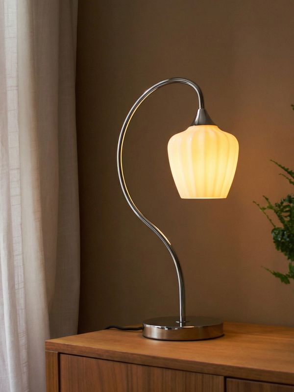 PR Home Amalfi Bordslampa Opal 50 cm