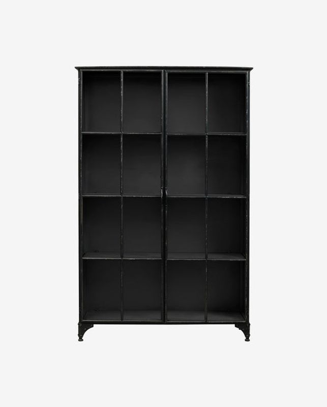 Nordal DOWNTOWN skåp, 2 dörrar, svart