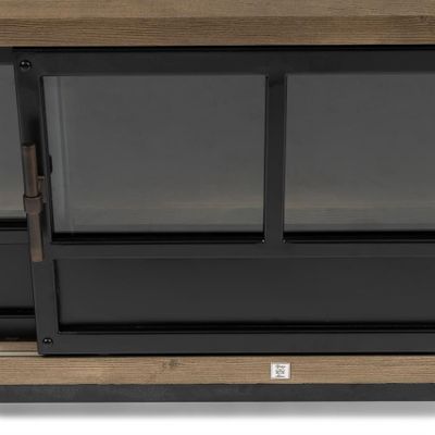 Riviera Maison Hoxton mediebänk 190x42 cm brun