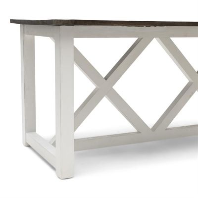 Riviera Maison Chateau Chassingy matbord 160x80 cm brun