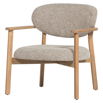 WOOOD Udar Fåtölj Natur med Ekram