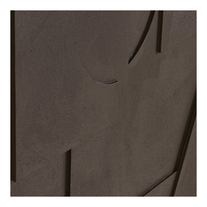House Nordic Isabella Relief Väggdekoration - Brun, 60x90 cm