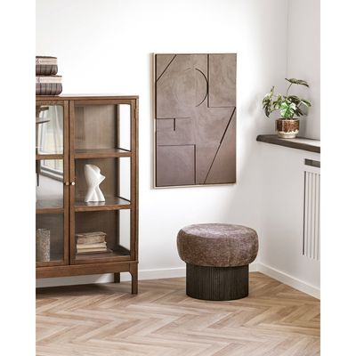 House Nordic Isabella Relief Väggdekoration - Brun, 60x90 cm