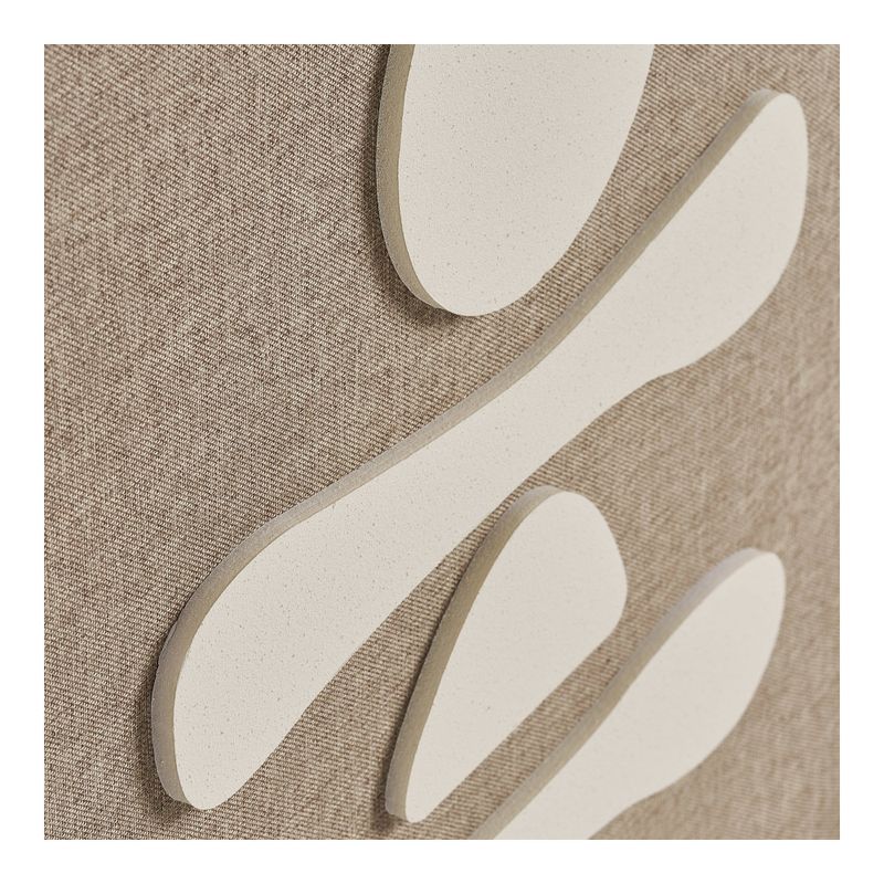 House Nordic Diva Relief Väggdekoration - Brun/Beige, 50x70 cm