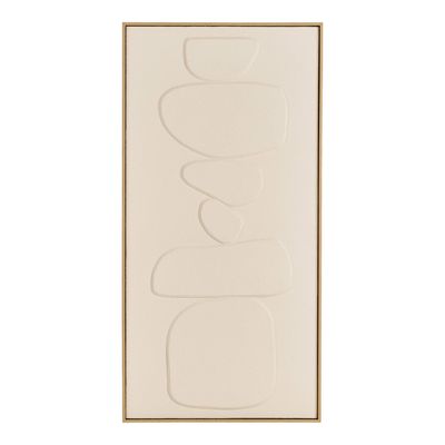 House Nordic Victoria Relief Väggdekoration - Beige, 60x120 cm