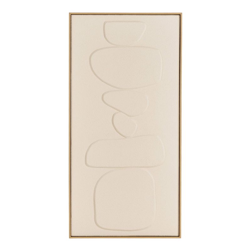 House Nordic Victoria Relief Väggdekoration - Beige, 60x120 cm