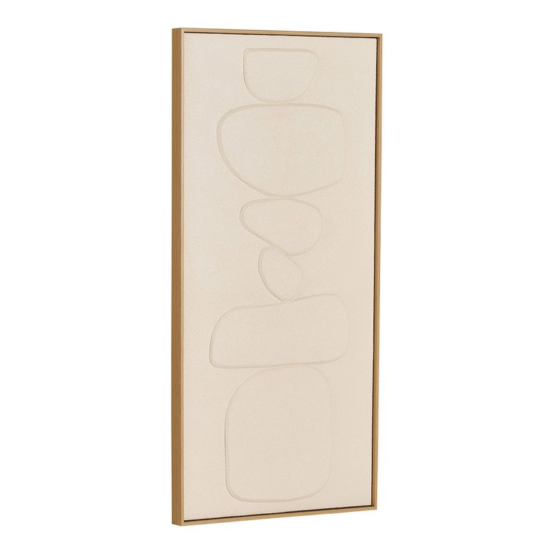 House Nordic Victoria Relief Väggdekoration - Beige, 60x120 cm