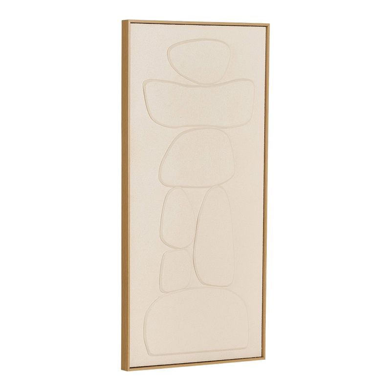 House Nordic Victoria Relief Väggdekoration - Beige, 60x120 cm