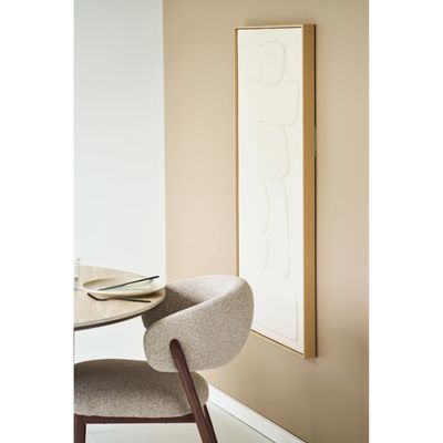 House Nordic Victoria Relief Väggdekoration - Beige, 60x120 cm