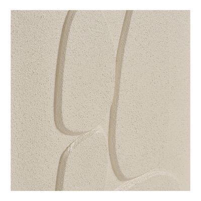 House Nordic Victoria Relief Väggdekoration - Beige, 60x120 cm
