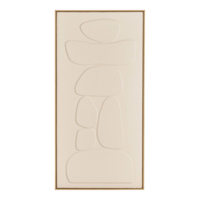 House Nordic Victoria Relief Väggdekoration - Beige, 60x120 cm