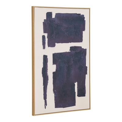 House Nordic Edna Canvas Print med handmålade detaljer