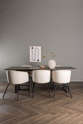 Venture Home Matgrupp Ystad med stolarna Berit