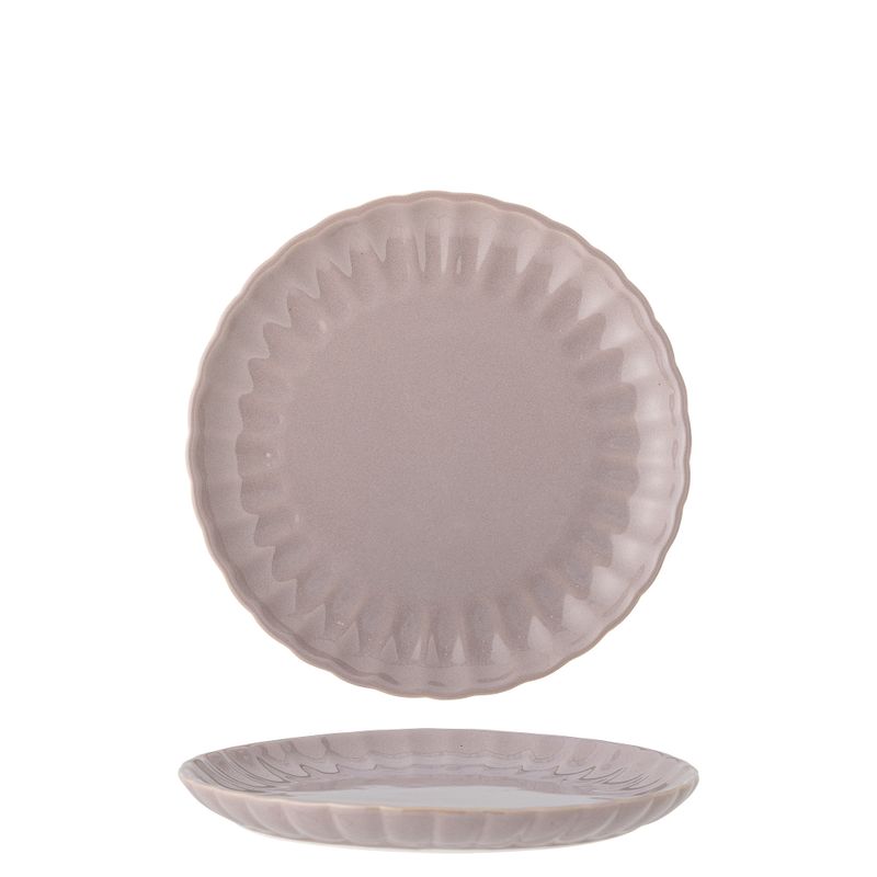 Bloomingville Latina Tallrik, Rose, Stengods 20 cm 6-pack