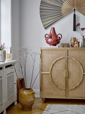 Bloomingville Tao Dekorationskruka, Gul, Terrakotta