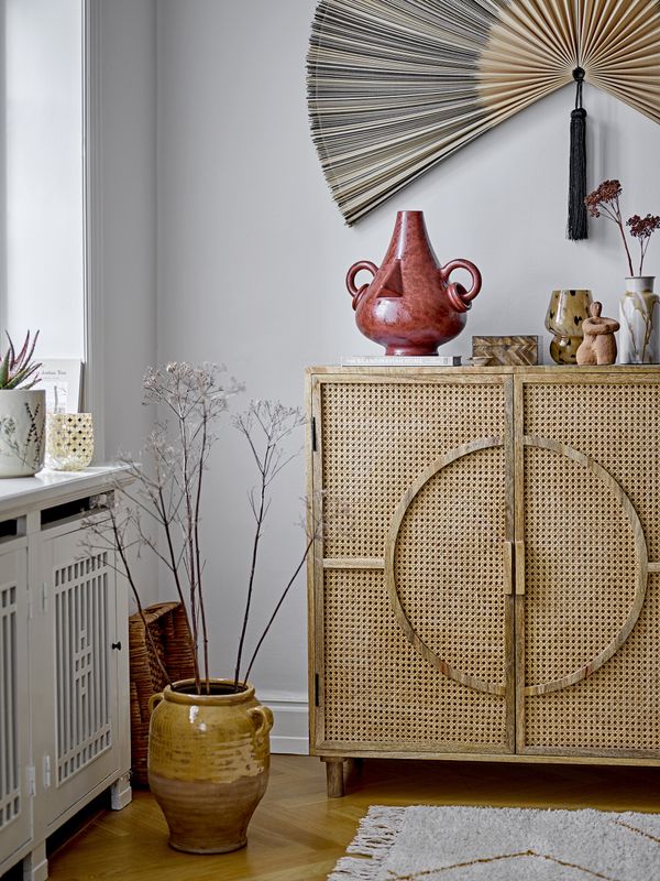 Bloomingville Tao Dekorationskruka, Gul, Terrakotta