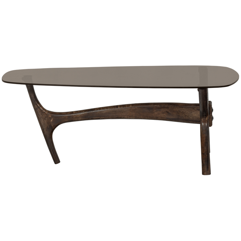 WOOOD Flash Soffbord i Mangoträ och Glas