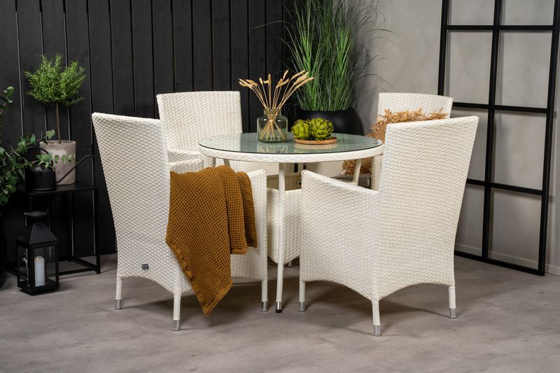 Venture Home Matgrupp Volta med stolarna Malin