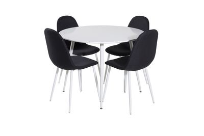 Venture Home Matgrupp Plaza med stolarna Polar