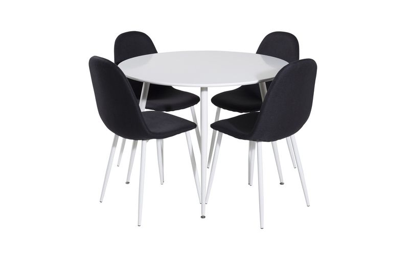 Venture Home Matgrupp Plaza med stolarna Polar