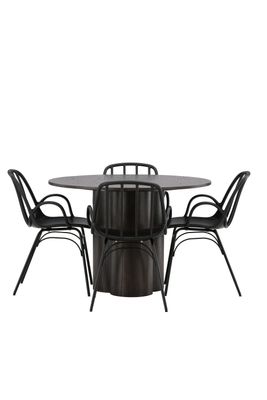 Venture Home Matgrupp Olivia med stolar Dyrön