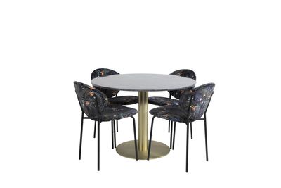 Venture Home Estelle Rund Matgrupp