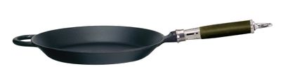 Ronneby Bruk, Maestro Stekpanna Gjutjärn 28 cm Silikonklätt Rostfritt Handtag
