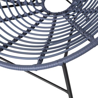 WOOOD Jane Loungestol Trädgård Inkt 2 st