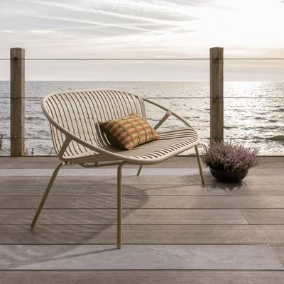 WOOOD BRUCE Trädgårdssoffa 2-sits Sand