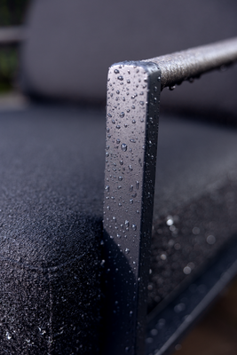 Brafab Lyra Loungefåtölj Svart/Teddy Black