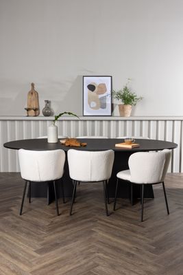 Venture Home Matgrupp Bootcut med Stolarna Edina