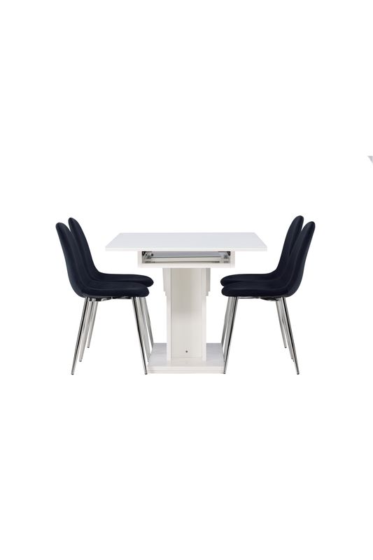 Venture Home Matgrupp Pluto med stolarna Polar