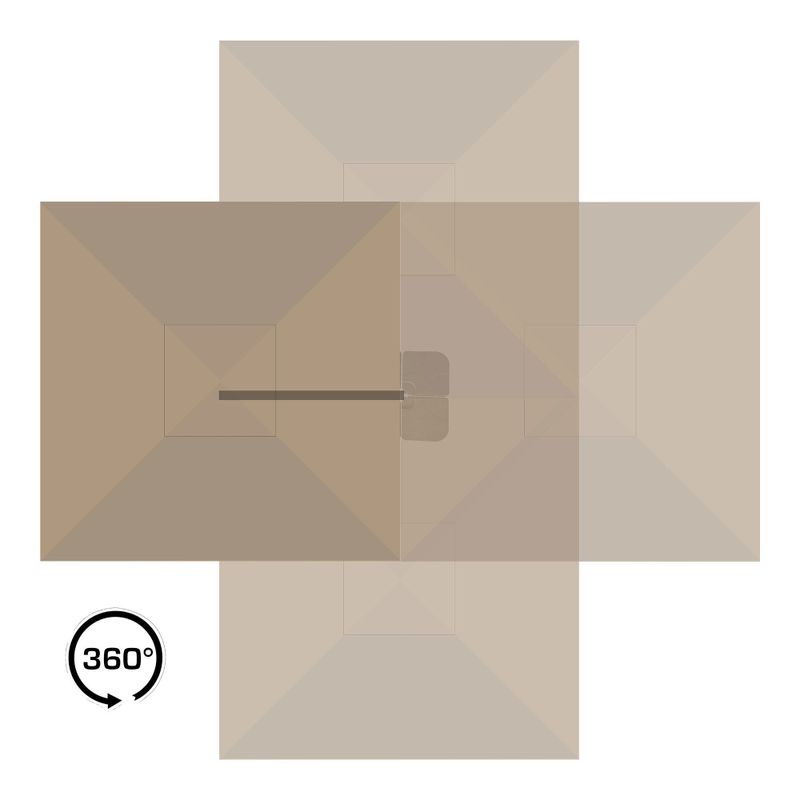 House Nordic Baza Hängparasoll