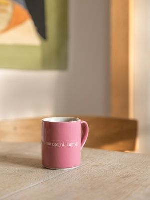 Design House Stockholm Astrid Lindgren mugg ljusrosa 18