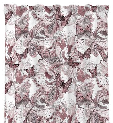 Redlunds Fjärilar Multilängd Rosa 2x140x250 cm