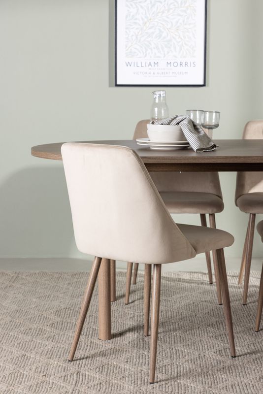 Venture Home Matgrupp Andy med stolarna Night