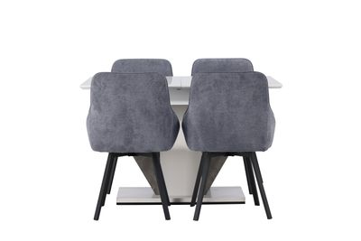 Venture Home Matgrupp Disa med Stolarna Rosie