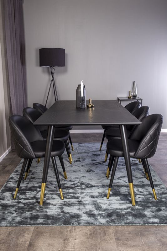 Venture Home Matgrupp Dipp med stolar Velvet