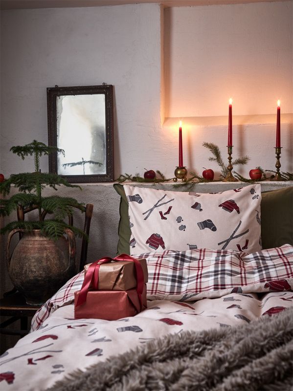 Redlunds Järvsö Påslakanset Beige 150x210 cm