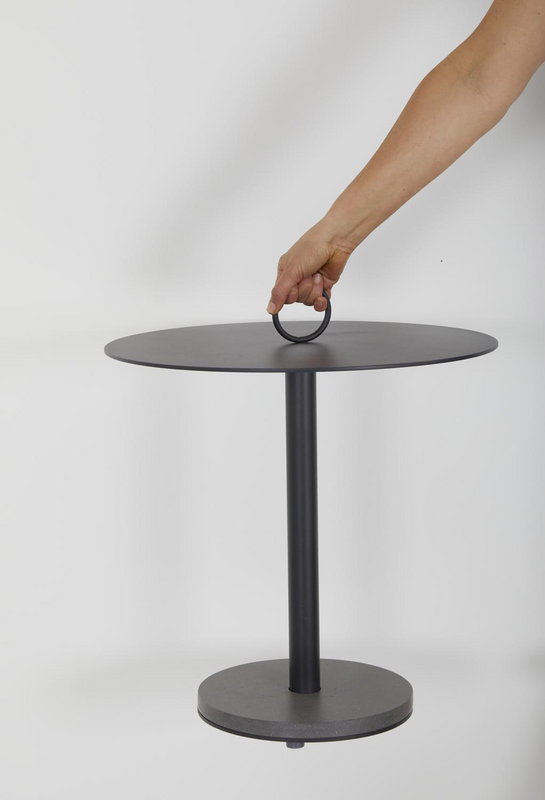 Brafab Niobe Sidobord 50 cm Antracit